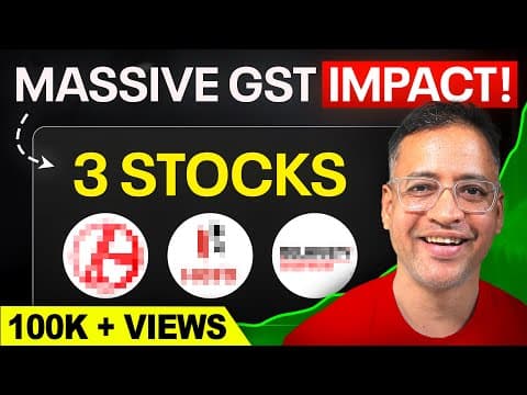 3 Stocks That Benefit Big from GST Reform | Stocks in Focus Now | Rahul Jain thumbnail