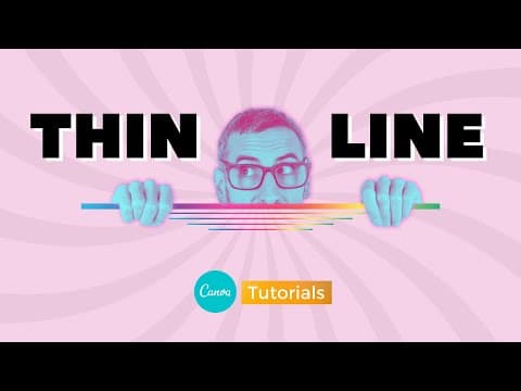 How to Create Thin Lines in Canva Easily thumbnail