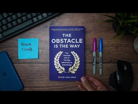 How to See Problems as Opportunities (The Obstacle is the Way) thumbnail