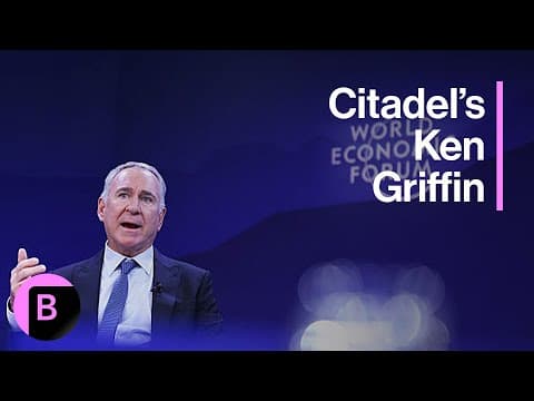 Citadel's Griffin on Trump's Challenges With Europe, Japanese Bonds, Being Trolled by Trump thumbnail