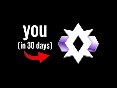 How ANYONE Can Get Champ in 30 Days... ROCKET LEAGUE **Beginners Start Here** thumbnail