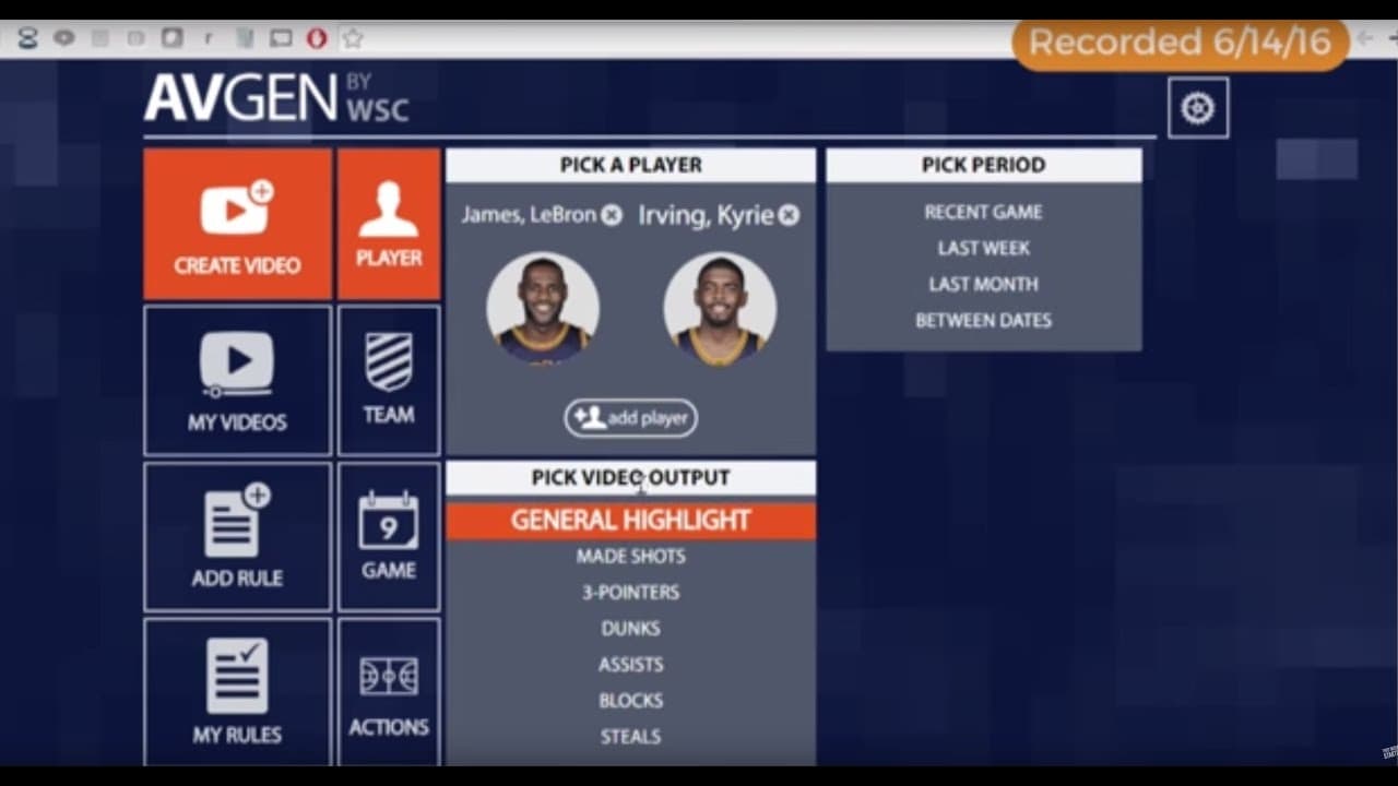 YouTube video player
