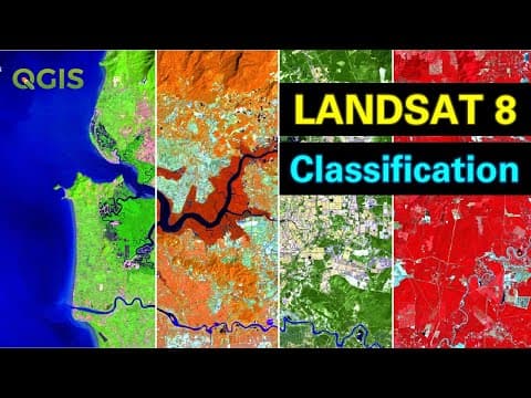 Landsat 8 Image Classification using QGIS thumbnail