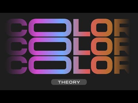 🔸 The ONLY Colour Theory Video You Ever Need To Watch! thumbnail