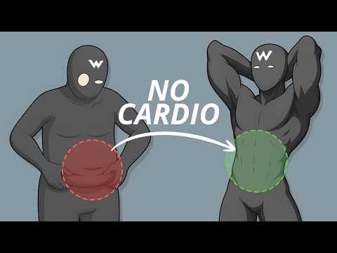 The #1 Method To Lose Belly Fat (NO CARDIO) thumbnail
