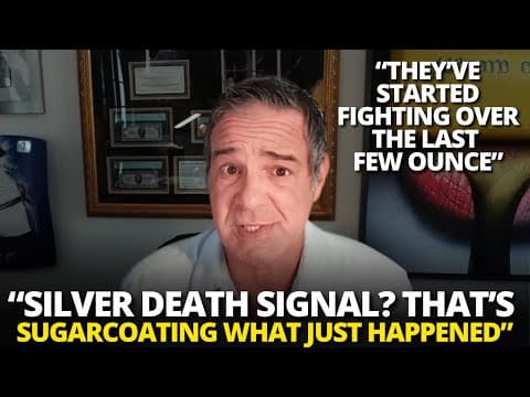 Silver’s Ratio Just Collapsed From 16:1 to 1:1—And That’s the Death Signal | Andy Schectman thumbnail