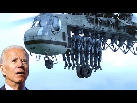 US is Launching their Most Advanced Fully Robotic Army thumbnail