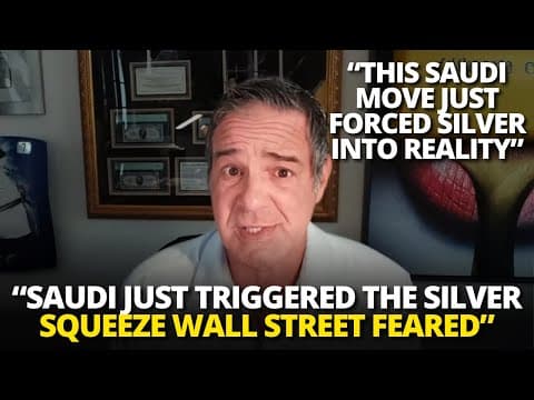Saudi Just Pulled Another Pin on Silver—The 70:1 Illusion Is Finished | Andy Schectman thumbnail
