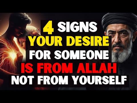 4 Signs Your Desires For Someone is From ALLAH and Not From YOURSELF | ISLAM thumbnail