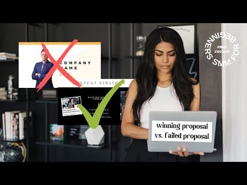 Revamping My Failed Social Media Proposal | Social Media Management for Beginners thumbnail