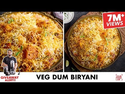 Veg Dum Biryani Recipe | स्वादिष्ट वेज दम बिरयानी | Chef Sanjyot Keer thumbnail