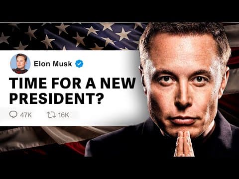 America Shocked 🚨: Elon Musk Annouces a new Political Party | Whats next? | Political Case study thumbnail