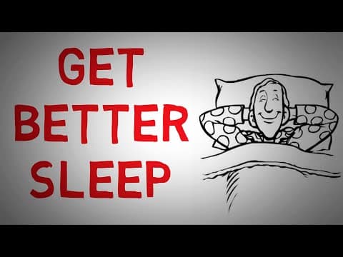 Sleep Smarter by Shawn Stevenson (animated book summary) - How To Get Better Sleep thumbnail