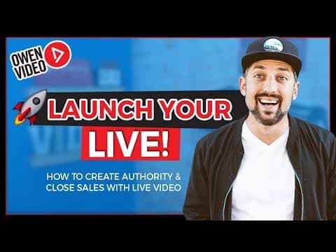 How to Create a Live Stream Show Template (🚀Launch Your Live) thumbnail