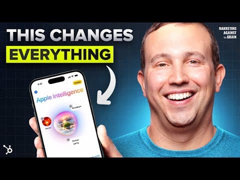 Apple Intelligence Just Disrupted A $780 Billion Industry (Overnight) thumbnail