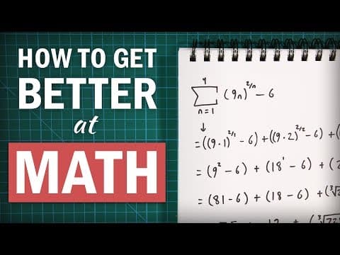 How to Get Better at Math thumbnail