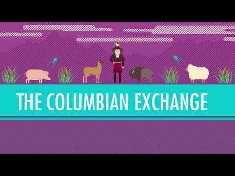 The Columbian Exchange: Crash Course World History #23 thumbnail