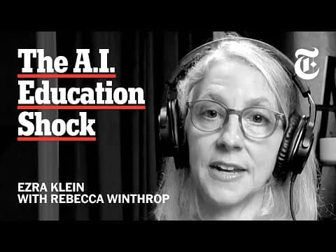 Educating Kids in the Age of A.I. | The Ezra Klein Show thumbnail