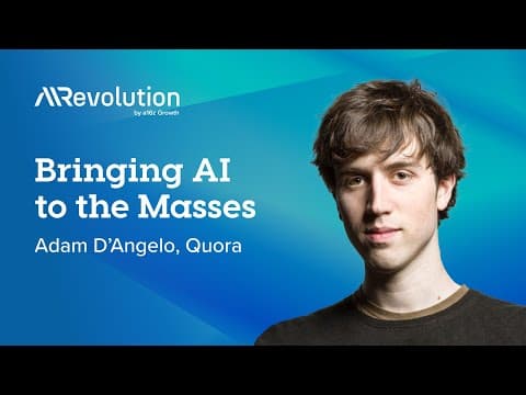 How Is Adam D'Angelo Transforming AI for Everyone? thumbnail