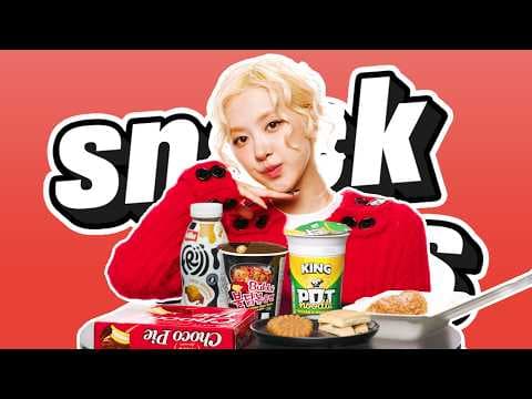 ROSÉ Judges British And Korean Food | Snack Wars thumbnail