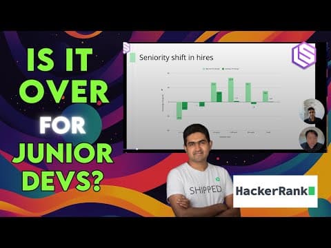 ⚡️ The State of AI Engineer Hiring: Cheating, AI Adoption,Junior Devs — Vivek Ravisankar, HackerRank thumbnail