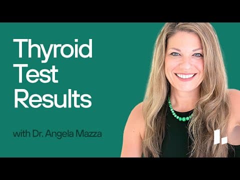 THYROID Test Results EXPLAINED and How the Gland Shapes Health | Dr. Angela Mazza & Mike Haney thumbnail