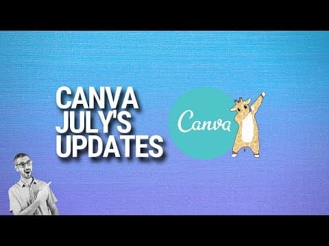 Canva Updates & New Features (July 2019) thumbnail