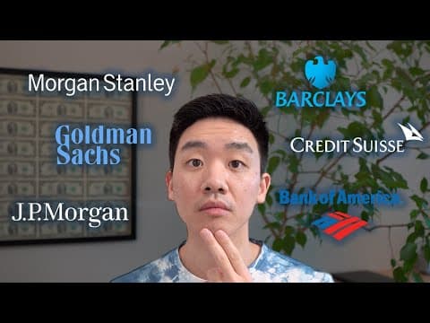 Investment Banking vs. Equity Research vs. Sales & Trading | A Former J.P. Morgan Analyst Explains thumbnail