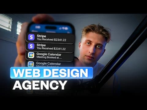 How To START A Web Design Agency BEFORE 2026 (FULL PROCESS) thumbnail