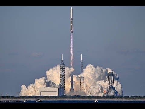 Bezos' Blue Origin Successfully Lands Booster After Rocket Launch thumbnail