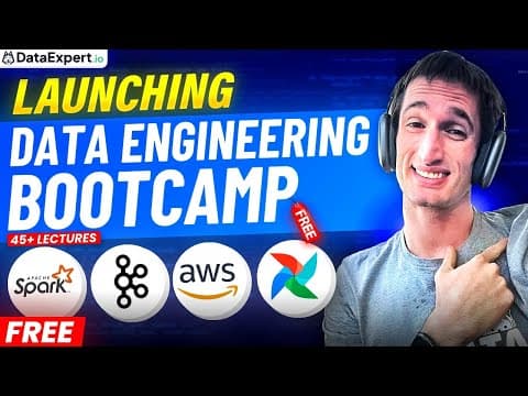 6-week Data Engineering Boot Camp Kick off and Informational video | DataExpert.io thumbnail