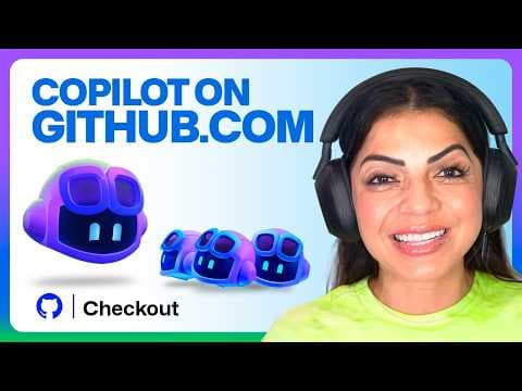 How to chat with your repo & create PRs with Copilot | GitHub Checkout thumbnail
