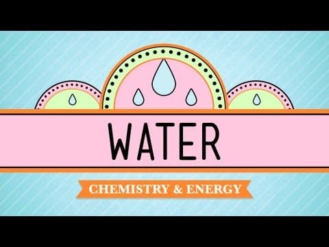 Water - Liquid Awesome: Crash Course Biology #2 thumbnail