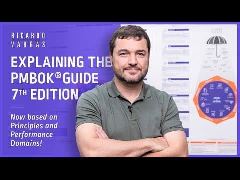 Ricardo Vargas Explains the PMBOK® Guide 7th Edition Published by PMI thumbnail