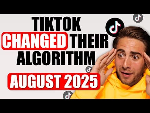 TikTok Algorithm Explained For August 2025 (The EASY Way To Grow on TikTok in 2025) thumbnail