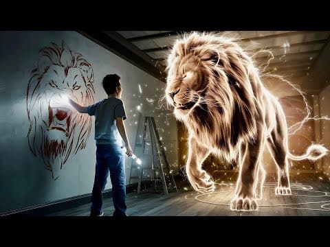 He Drew a Lion… And It Came to Life! thumbnail