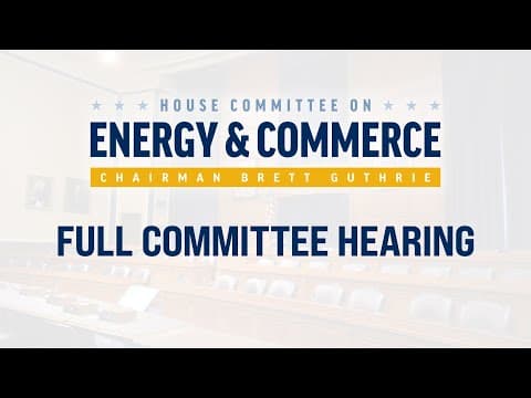Full Committee: "Future of AI Technology, Human Discovery, and American Global Competitiveness" thumbnail