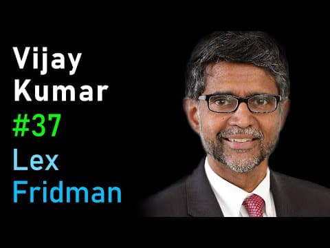 Vijay Kumar: Flying Robots | Lex Fridman Podcast #37 thumbnail