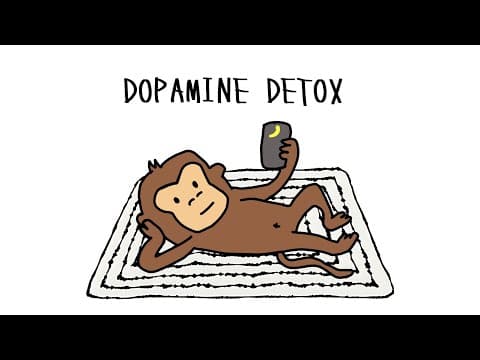 How to Trick Monkey Brain To Like Doing Hard Things (Dopamine Detox) thumbnail