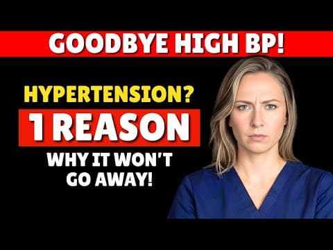 How to Reverse Hypertension — What Actually Works (Doctor Explains) thumbnail