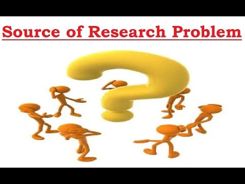 Source of research Problems, Research Problem selection consideration thumbnail