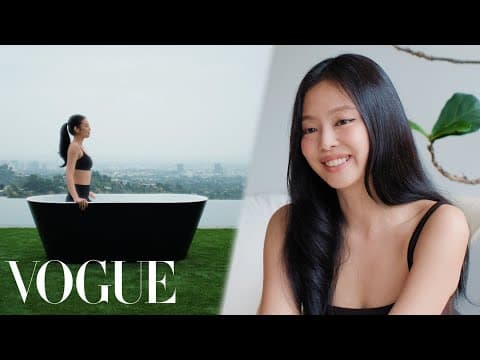 Cold Plunging With JENNIE | Vogue thumbnail