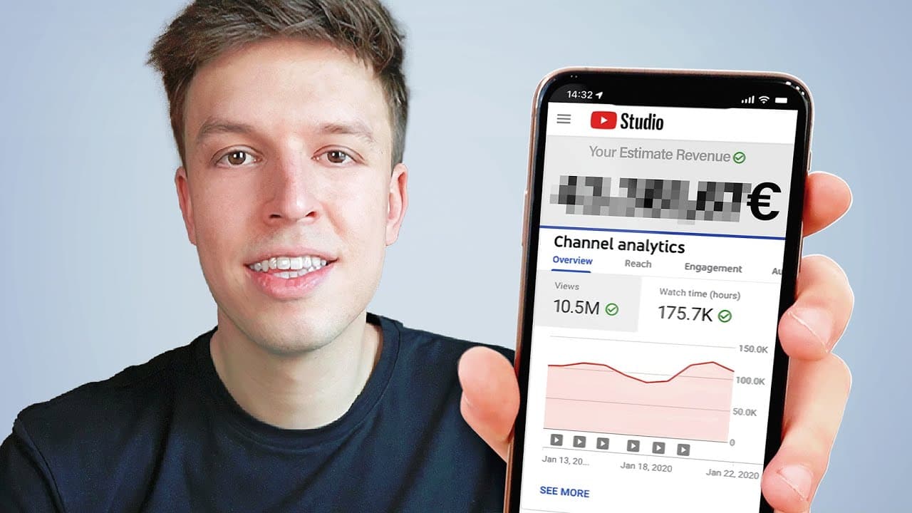YouTube video player