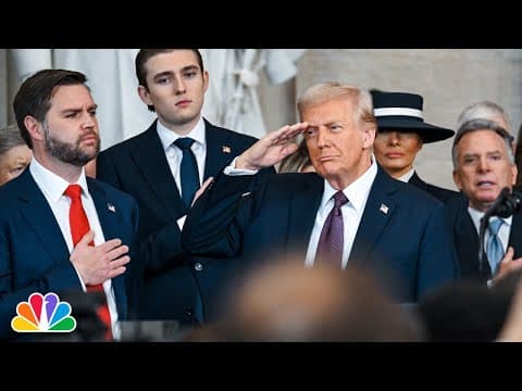 Donald Trump Inauguration 2025: FULL VIDEO (swearing-in ceremony, inaugural address, performances) thumbnail