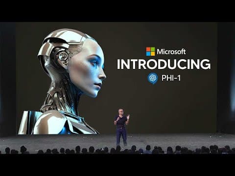 What Is Microsoft's PHI-1 AI Model and How Does It Perform? thumbnail