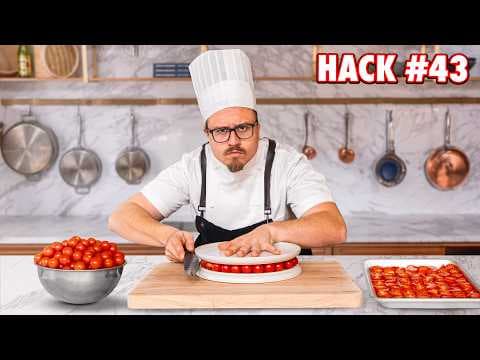 100 Food Hacks I Learned In Restaurants thumbnail
