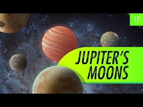 Jupiter's Moons: Crash Course Astronomy #17 thumbnail