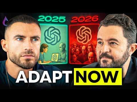"NOTHING Is Safe From AI!”: Your Plan To Become Irreplaceable In 2026 | Daniel Priestley thumbnail