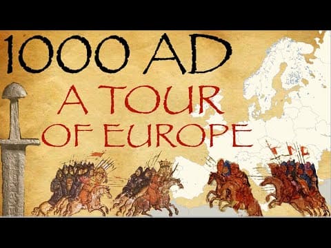 1000 AD - A Tour of Europe / Medieval History Documentary thumbnail