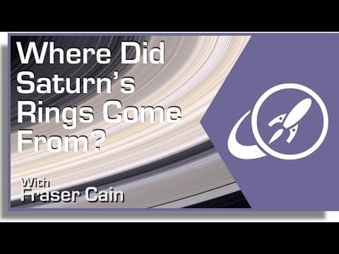 Where Did Saturn's Rings Come From? thumbnail